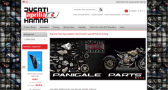 Desktop Screenshot of ducati-kaemna.de